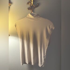 Zara short sleeve turtle neck top size M